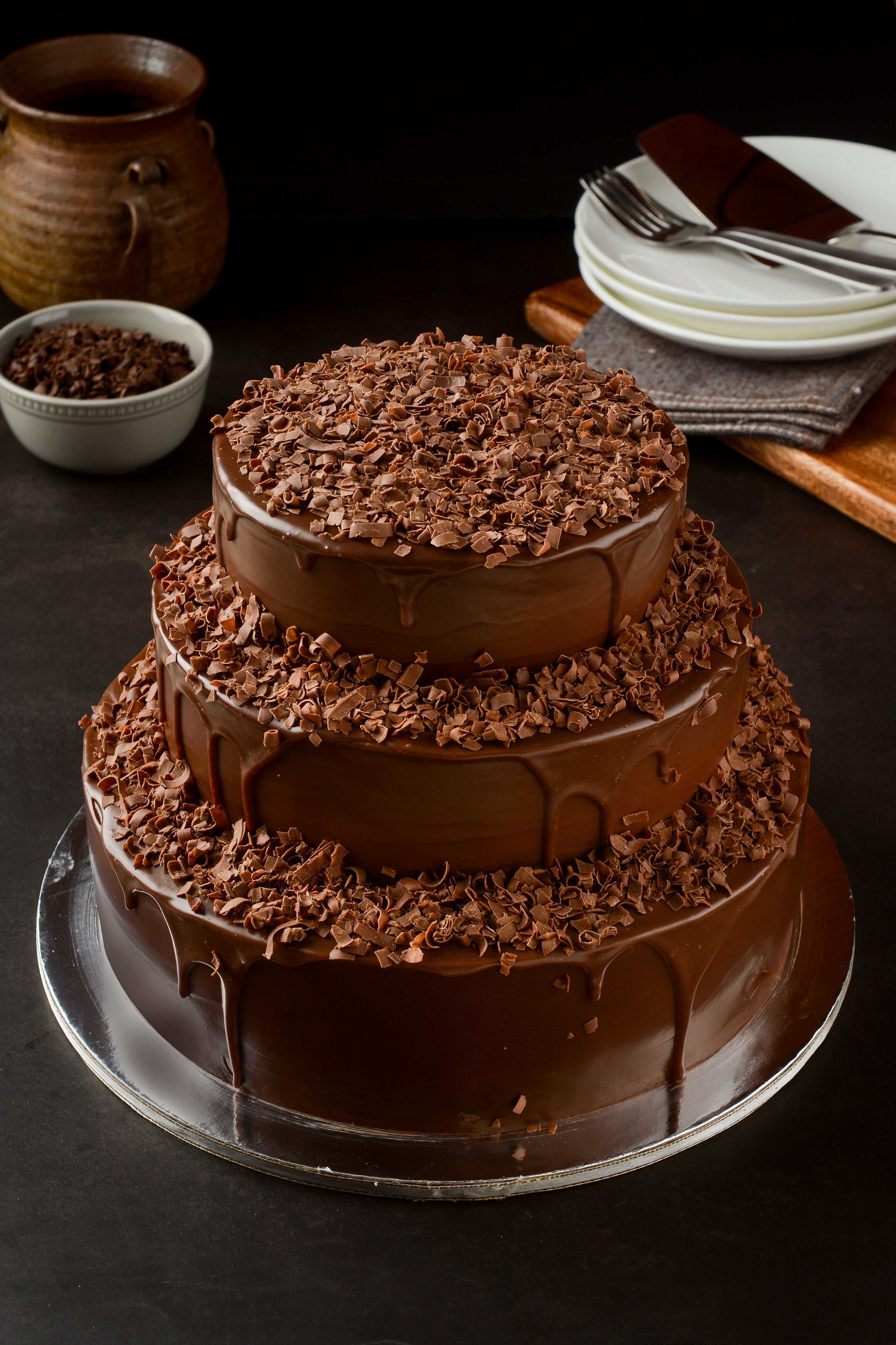 Belgian Milk Chocolate Cake