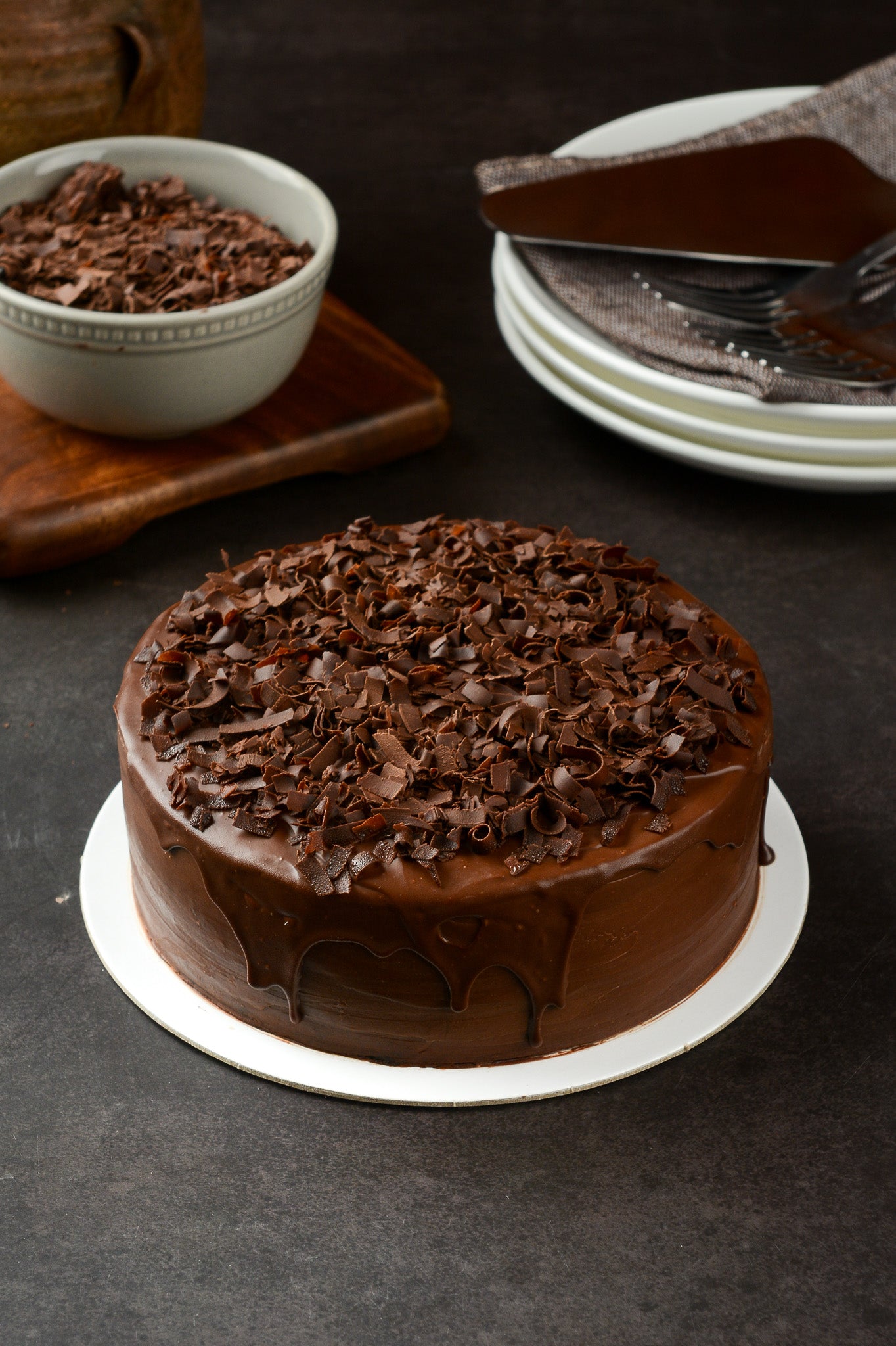 Belgian Dark Chocolate Cake